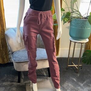 Urban Outfitters/Standard Cloth Mauve Cargo Jogger Pants